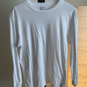 TNA white long sleeve shirt. Never worn.